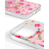 iPhone 16 iDeal Of Sweden Mirror Cover - MagSafe Kompatibel - Rose Blush Floral
