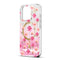 iPhone 16 iDeal Of Sweden Mirror Cover - MagSafe Kompatibel - Rose Blush Floral