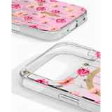 iPhone 17 Pro Max iDeal Of Sweden Mirror Cover - MagSafe Kompatibel - Rose Blush Floral