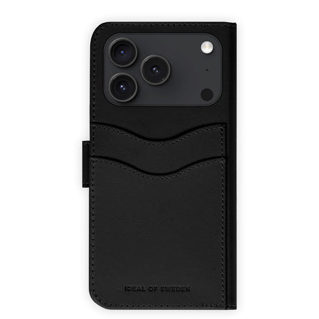 iPhone 17 Pro iDeal Of Sweden Magnet Wallet+ Flip Cover - MagSafe Kompatibel - Black