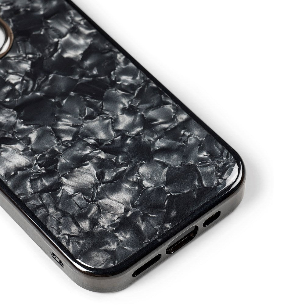 iPhone 14 Pro iDeal Of Sweden Pearlized deksel - Svart