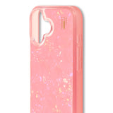 iPhone 16 iDeal Of Sweden Pearlized deksel - Rosa
