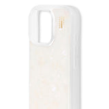 iPhone 16 Pro iDeal Of Sweden Pearlized deksel - Hvit