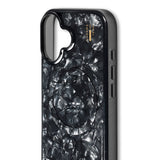 iPhone 16 iDeal Of Sweden Pearlized deksel - MagSafe-kompatibel - Svart