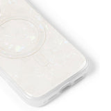 iPhone 16 Plus iDeal Of Sweden Pearlized deksel - MagSafe-kompatibel - Hvit