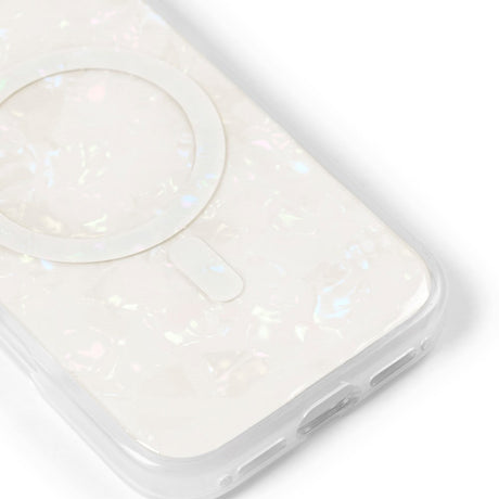 iPhone 17 iDeal Of Sweden Pearlized Cover - MagSafe Kompatibel - White