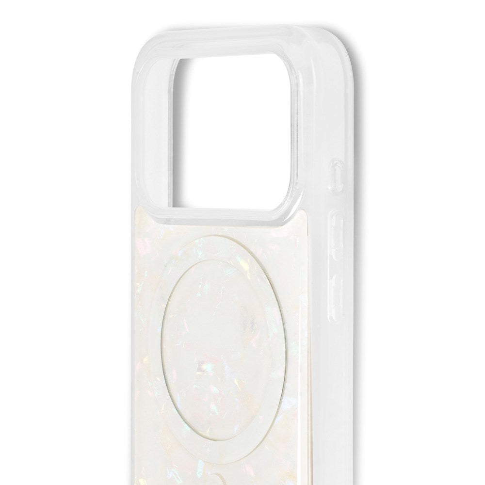 iPhone 17 Pro Max iDeal Of Sweden Pearlized Cover - MagSafe Kompatibel - White