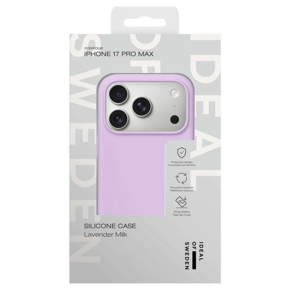 iPhone 17 Pro Max iDeal Of Sweden Silikone Cover - Lavender Milk