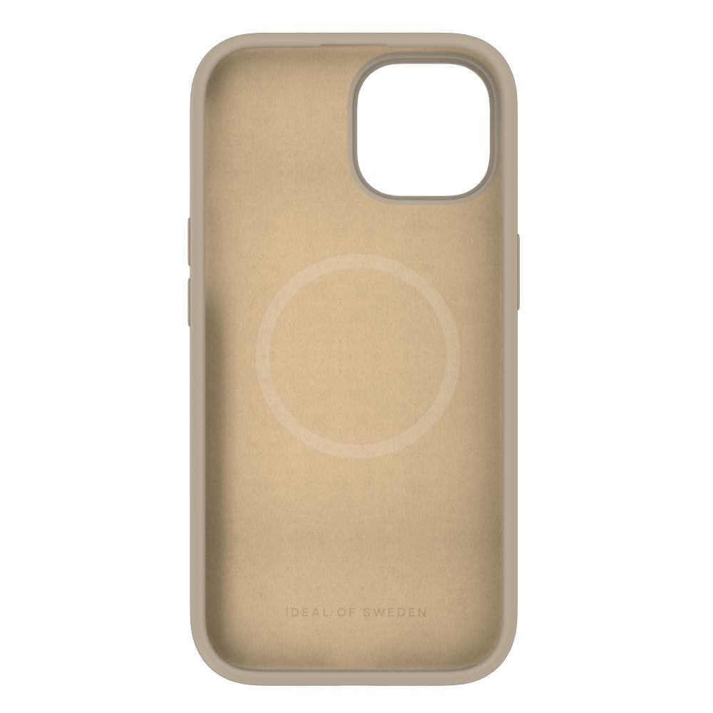 iPhone 16e / 15 / 14 / 13 iDeal Of Sweden Silicone Case - MagSafe Kompatibel - Beige