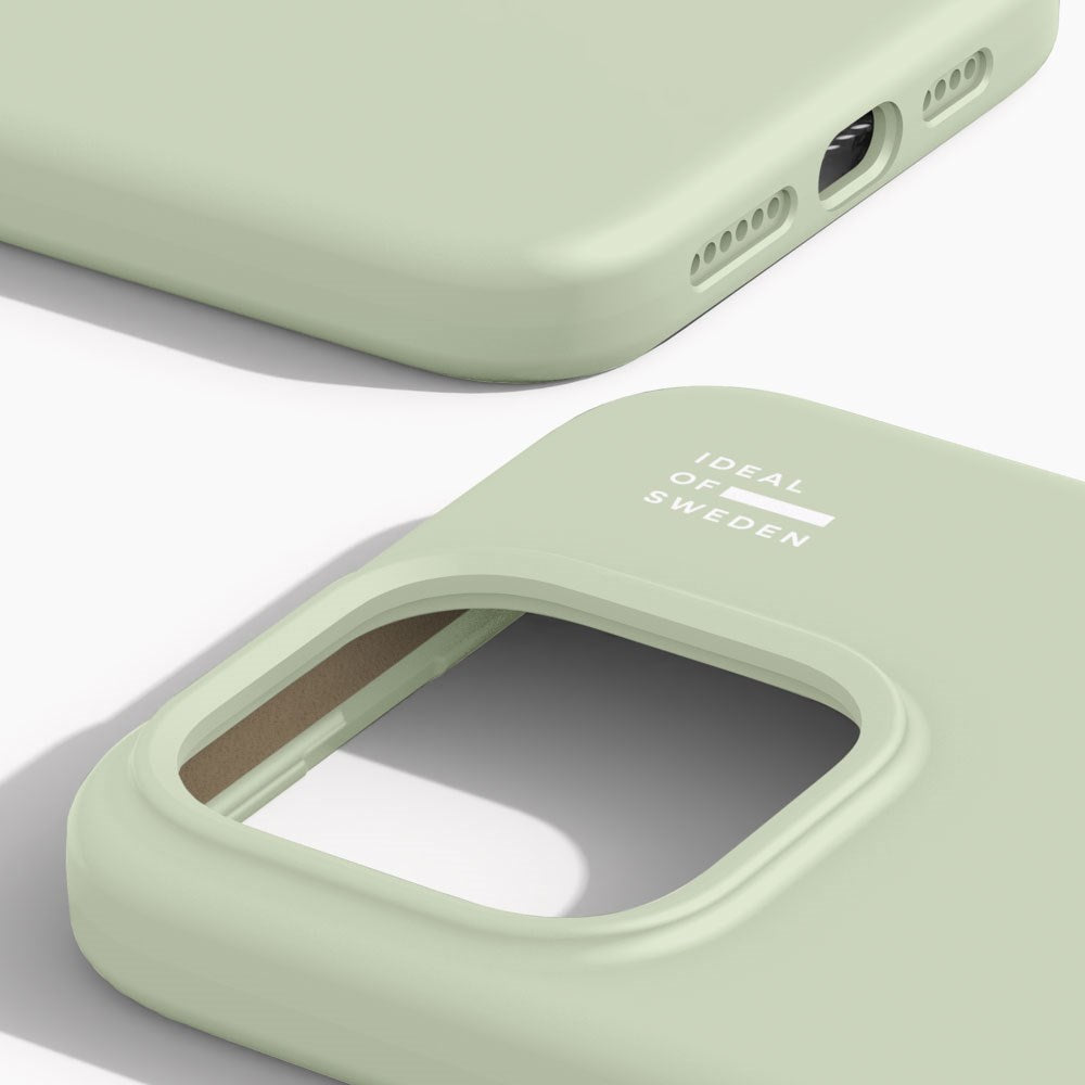 iPhone 15 Pro Max iDeal Of Sweden Silikone Cover - Sage Green