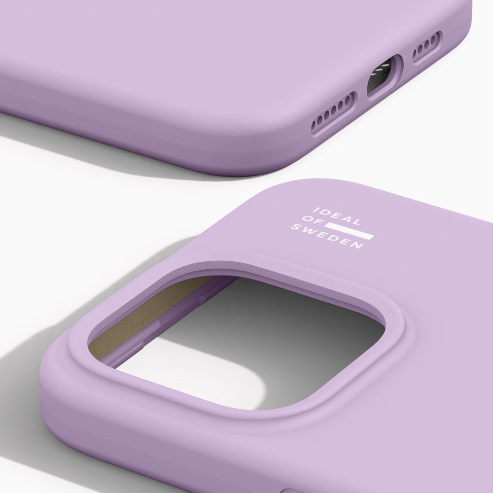 iPhone 15 Pro Max iDeal Of Sweden Silikone Cover - MagSafe Kompatibel - Lavender Milk