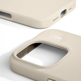 iPhone 16 Pro iDeal Of Sweden Silikone Cover - MagSafe Kompatibel - Cloud Dancer