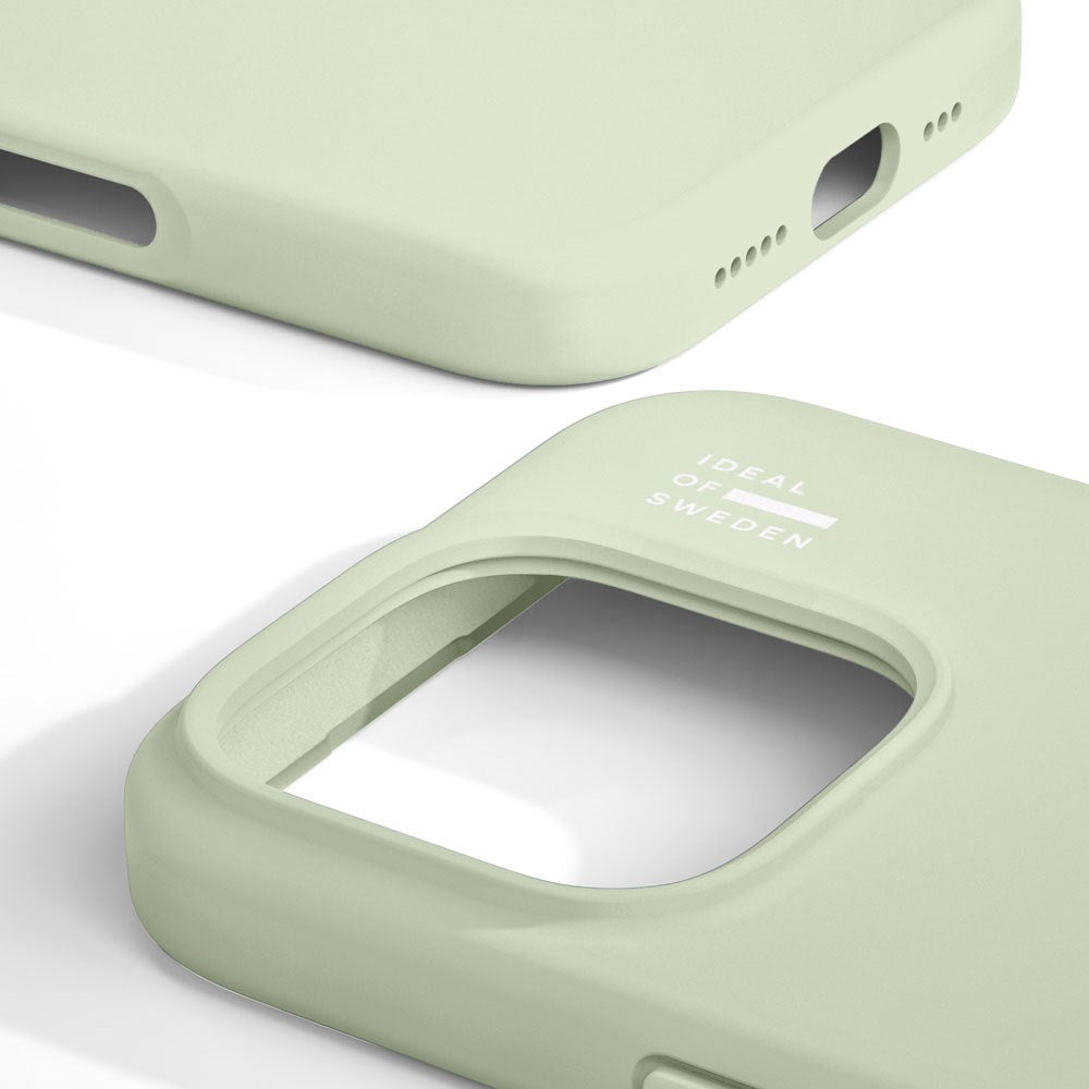 iPhone 16 Pro Max iDeal Of Sweden Silikone Cover - MagSafe Kompatibel - Sage Green