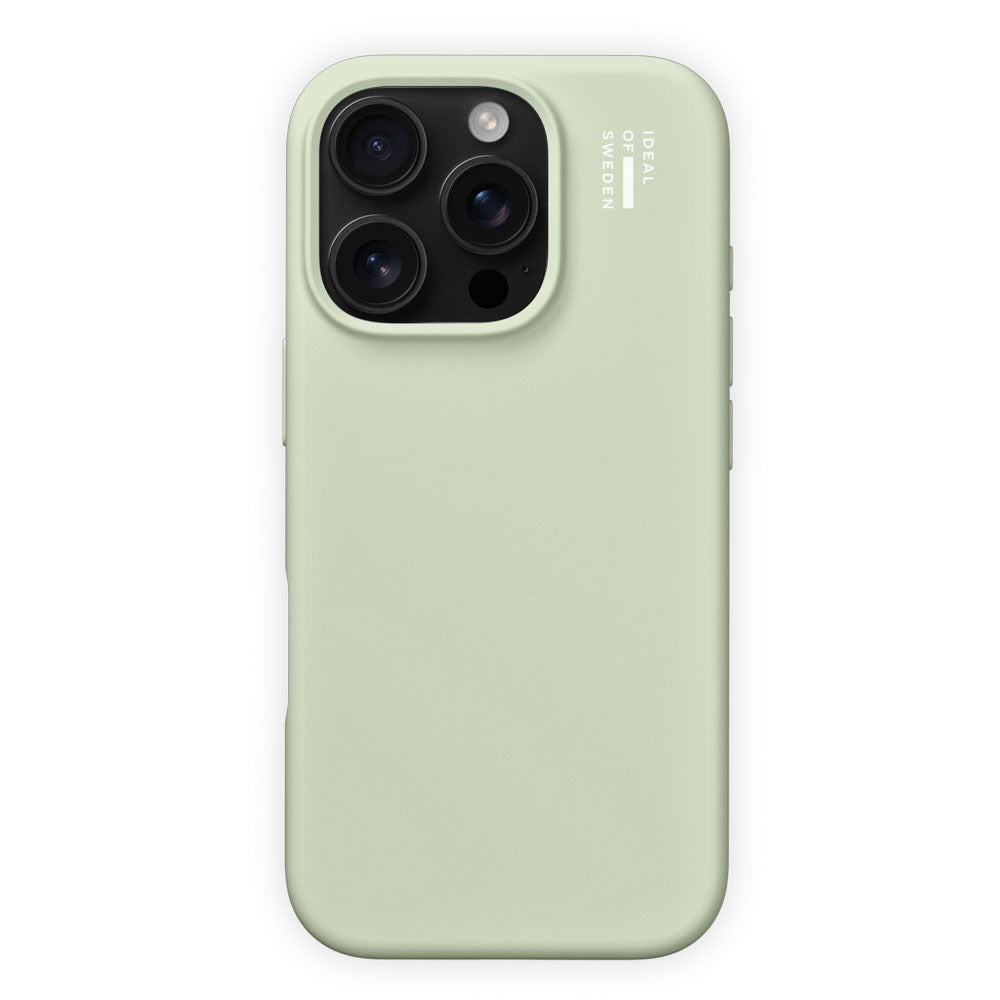 iPhone 16 Pro Max iDeal Of Sweden Silikone Cover - MagSafe Kompatibel - Sage Green