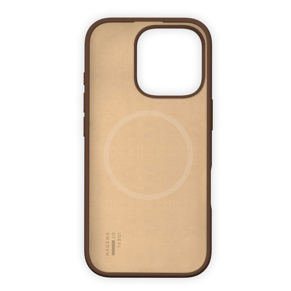 iPhone 16 Pro Max iDeal Of Sweden Silikone Cover - MagSafe Kompatibel - Mocha Mousse