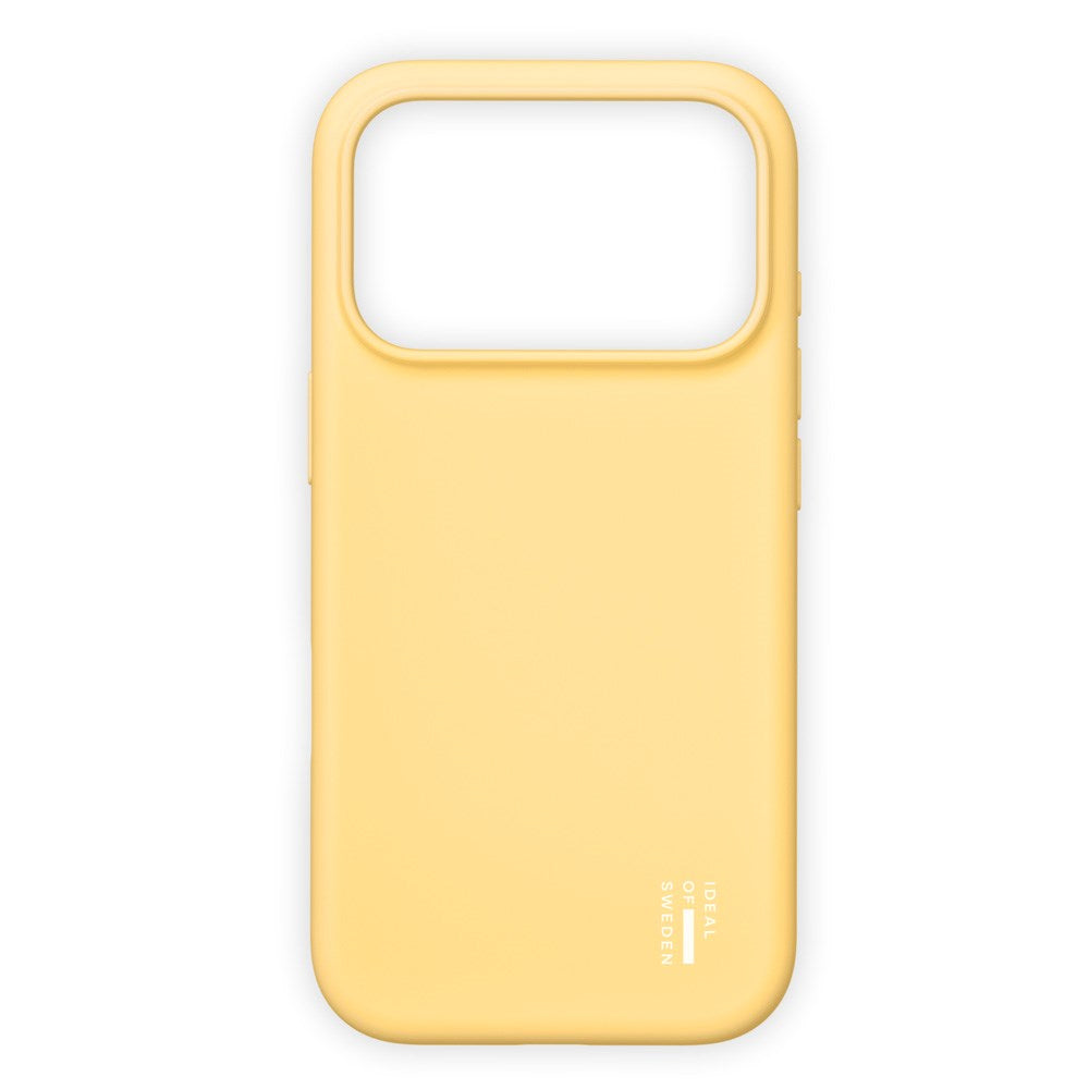 iPhone 17 Pro iDeal Of Sweden Silikone Cover - MagSafe Kompatibelt - Soft Lemon