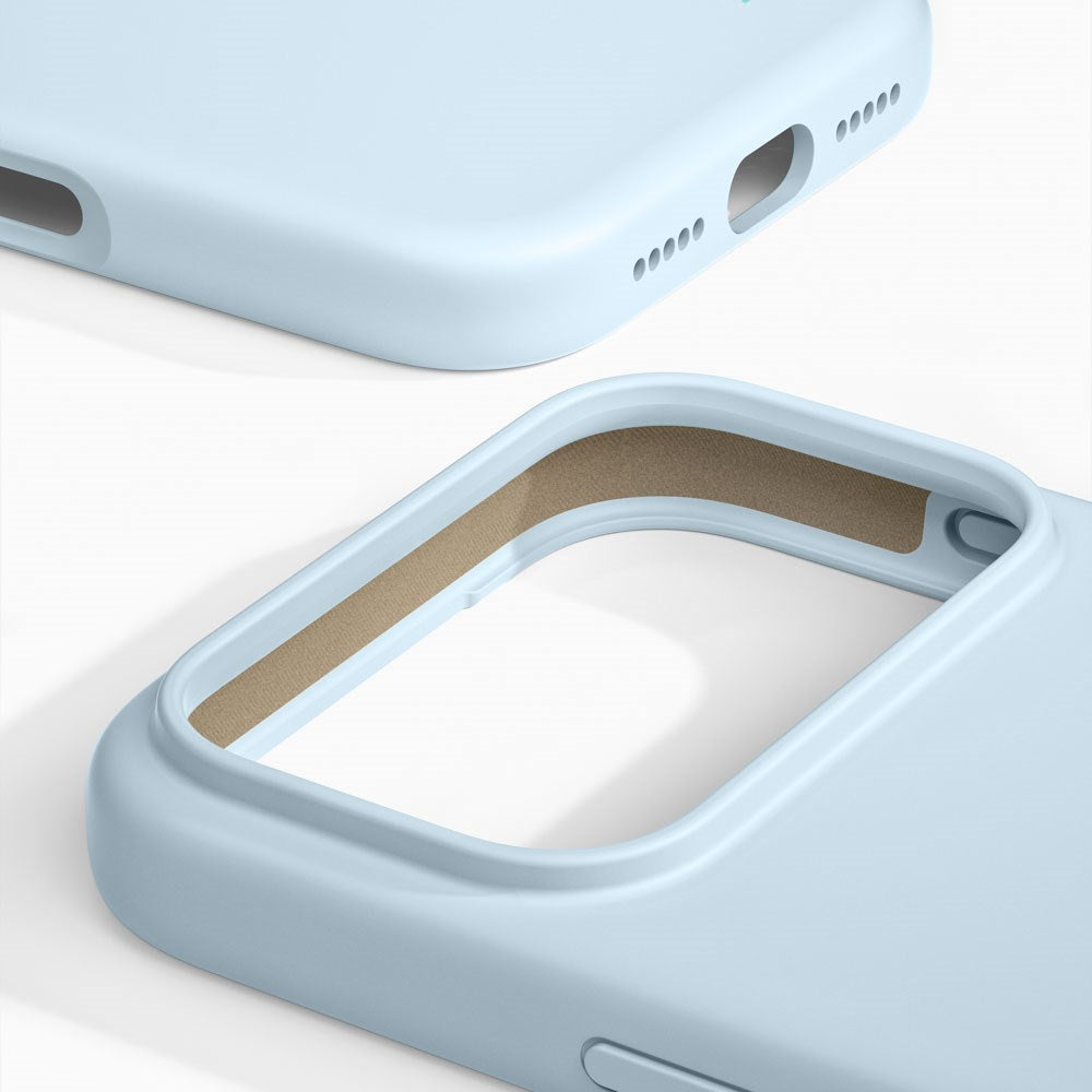 iPhone 18 Pro Max / 17 Pro Max iDeal Of Sweden Silikone Cover - MagSafe Kompatibelt - Light Blue
