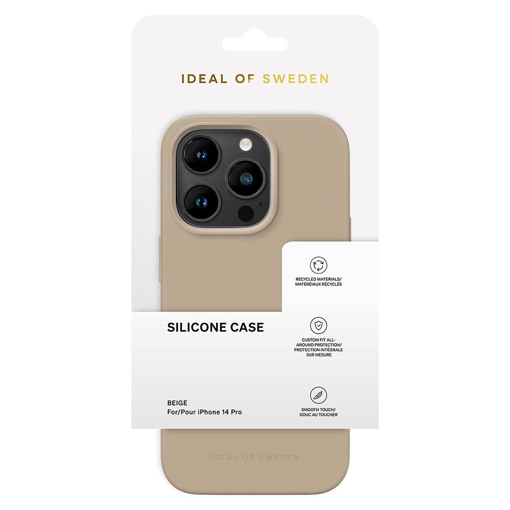 iDeal Of Sweden iPhone 14 Pro Silikondeksel - Beige