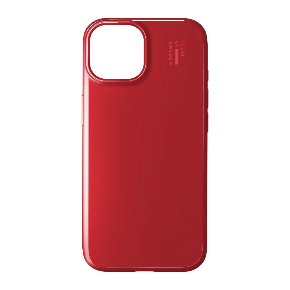 iPhone 17e / 16e / 15 / 14 / 13 iDeal of Sweden Slim Cover - MagSafe Kompatibel - Power Red