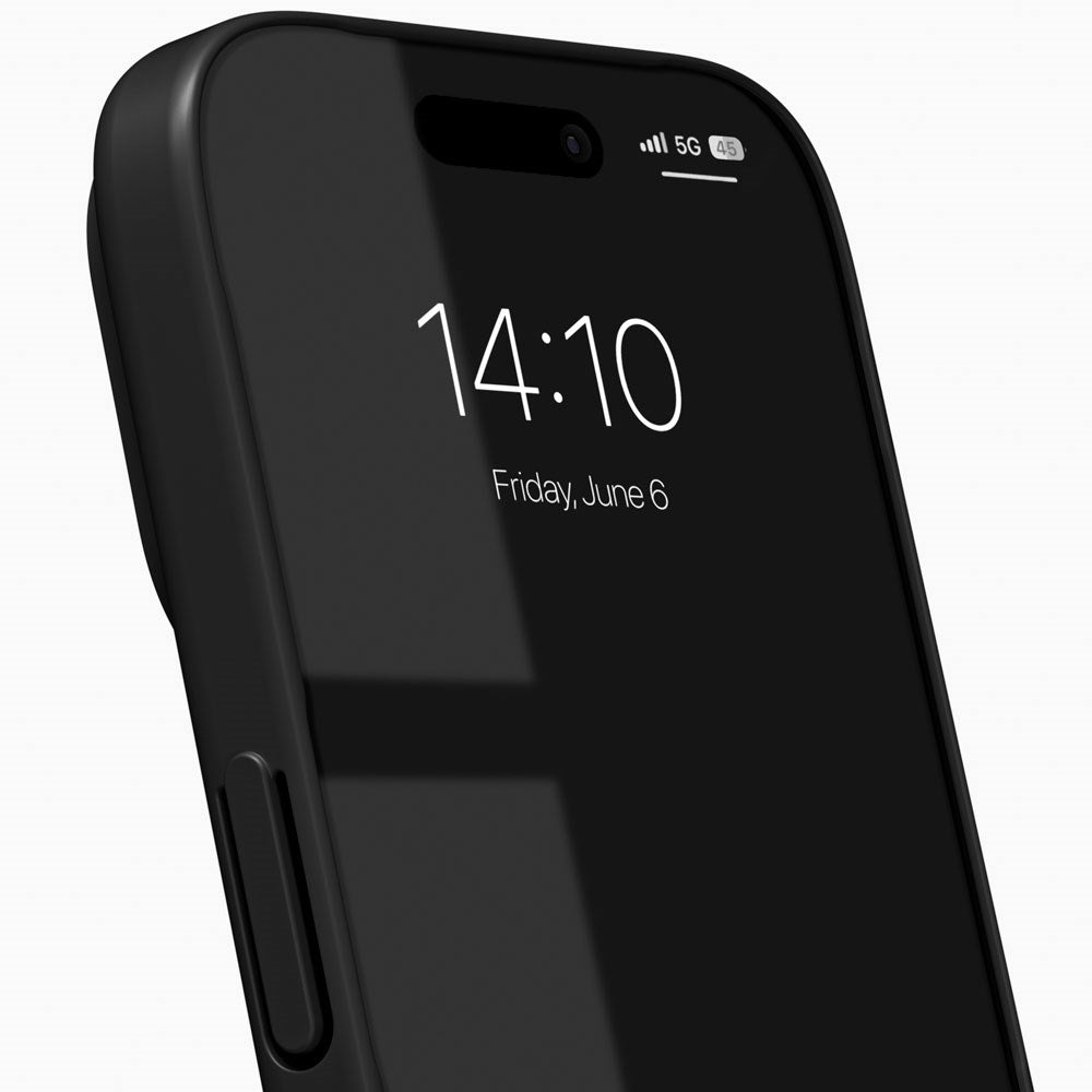 iPhone 16 iDeal of Sweden Slim Cover - MagSafe Kompatibel - Matte Black