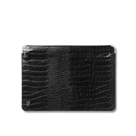 iDeal of Sweden 16" Laptop Sleeve Black Croco