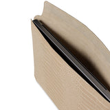 iDeal of Sweden 16" Laptop Sleeve - Warm Beige Croco