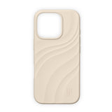 iPhone 16 Pro iDeal of Sweden Soft Swirl Silikone Cover - MagSafe Kompatibel - Cloud Dancer