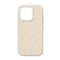 iPhone 16 Pro iDeal of Sweden Soft Swirl Silikone Cover - MagSafe Kompatibel - Cloud Dancer