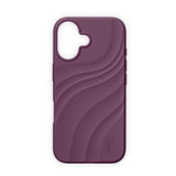 iPhone 17 iDeal of Sweden Soft Swirl Silikone Cover - MagSafe Kompatibel - Velvet Plum