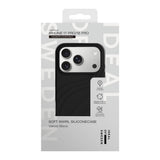 iPhone 18 Pro / 17 Pro iDeal of Sweden Soft Swirl Silikone Cover - MagSafe Kompatibel - Velvet Black