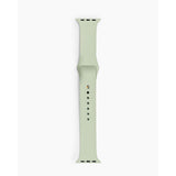 Apple Watch (38/40/SE/41/42mm) iDeal of Sweden Silikonerem - Str. M/L - Sage Green