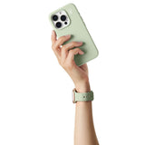 Apple Watch (38/40/SE/41/42mm) iDeal of Sweden Silikonerem - Str. M/L - Sage Green