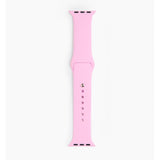 Apple Watch (38/40/SE/41/42mm) iDeal of Sweden Silikonerem - Str. M/L - Bubblegum Pink