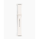 Apple Watch (38/40/SE/41/42mm) iDeal of Sweden Silikonerem - Str. M/L - Cloud Dancer