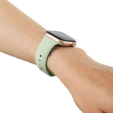 Apple Watch (38/40/SE/41/42mm) iDeal of Sweden Silikonerem - Str. S/M - Sage Green