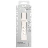 Apple Watch (38/40/SE/41/42mm) iDeal of Sweden Silikonerem - Str. S/M - Cloud Dancer