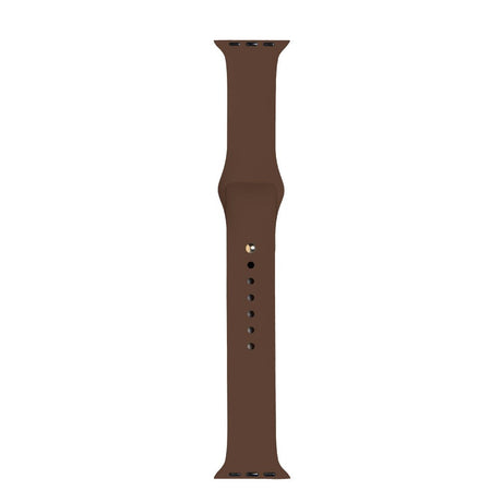 Apple Watch (42/44/SE/45/46/49mm) iDeal of Sweden Silikonerem - Str. M/L - Mocha Mousse