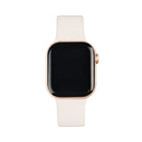 Apple Watch (42/44/SE/45/46/49mm) iDeal of Sweden Silikonerem - Str. M/L - Cloud Dancer