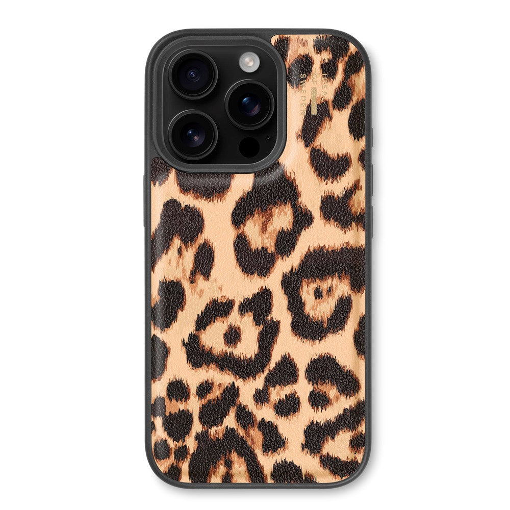 iPhone 16 Pro Max iDeal Of Sweden Vegan Leather Cover - Timeless Leo