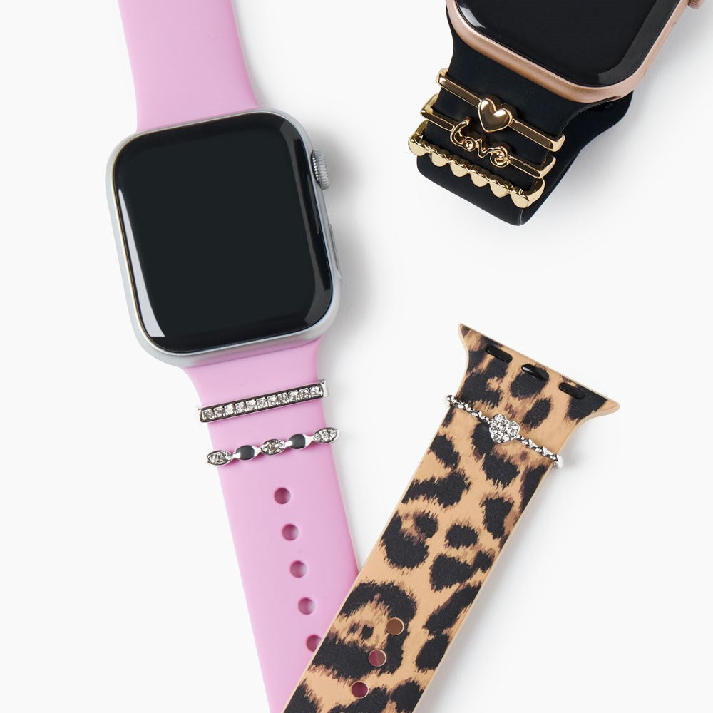 iDeal of Sweden Charm til Smartwatch Rem - Silver Sparkle