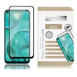 Huawei P40 Lite PANZER Premium Full-Fit-glass - svart ramme