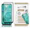Huawei P40 Lite PANZER Premium Full-Fit-glass - svart ramme