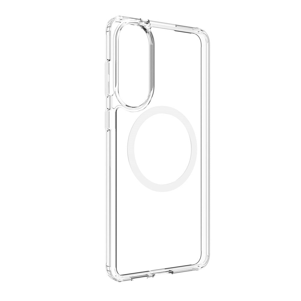 Samsung Galaxy S25 Edge dbramante1928 Iceland Pro Case - 100% Genbrugsplast - MagSafe Kompatibel - Gennemsigtig / Hvid