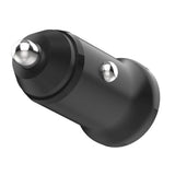 Fixed USB-C Biloplader PD 20W m. USB-C - USB-C Kabel - Sort