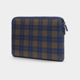 Trunk Neopren Sleeve til Bærbar PC 13" (30.5 x 22 x 2 cm) - Navy Tartan