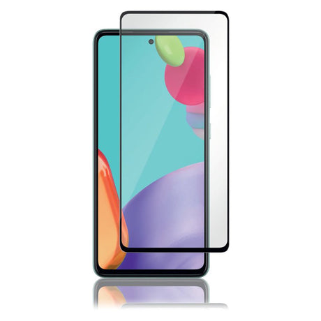 Samsung Galaxy A52s (5G) / A52 5G PANZER Premium Full-Fit-glass - svart ramme