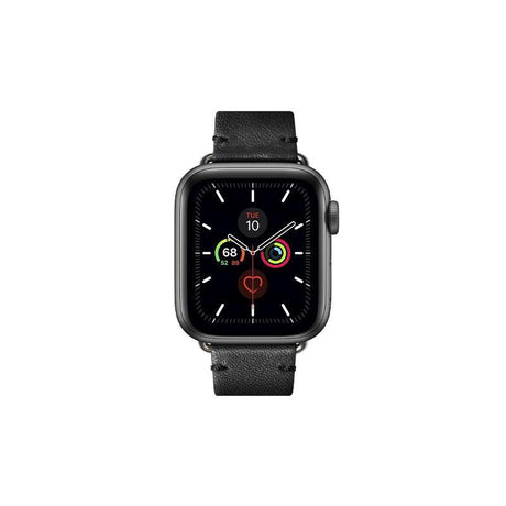 Apple Watch (38/40/SE/41/42 mm) Native Union Classic ekte lærreim - svart