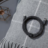 Native Union Belt Kabel USB-A til Lightning m. Læderspænde 1.2 meter - Cosmos