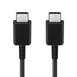 Original Samsung USB-C til USB-C-kabel 25W (EP-DA705BBE) - 3A - 1m - Svart