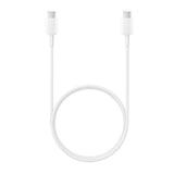Original Samsung USB-C til USB-C-kabel 25W (EP-DA705BWE) - 3A - 1m - Hvit